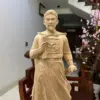Tượng Gỗ Trần Quốc Tuấn Ngọc Am Liền Khối